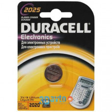 батарейка Duracell CR2025