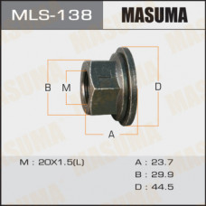 Гайка 'Masuma'  mls138  Toyota LH  9017920021