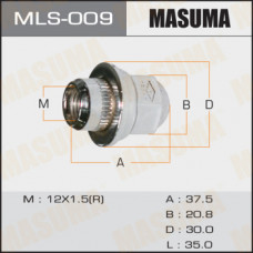 Гайка 'Masuma' mls009 12x1.5   с шайбой