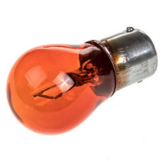 лампа PY21W 12V 21W cо смещен. цоколем BAU15s 1-конт. желтая