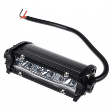 Фара светодиодная OFF ROAD 106*30мм прямоуг.12V/24V 18W 6000К 3 диода Дальний свет S07201076