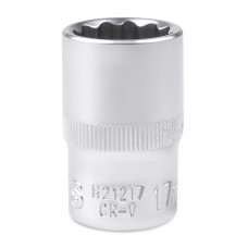 Головка торцевая 12-гранная 1/2''DR (17 мм) AVS H21217