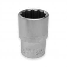 Головка торцевая 12-гранная 1/2''DR (19 мм) AVS H21219