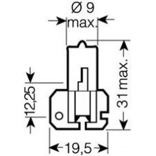 лампа голов.света H2 12V x511 55W OSRAM 64173