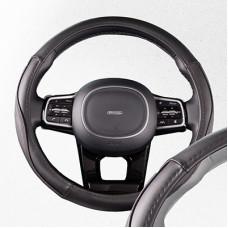 оплетка М Skyway Combo-7 черная экокожа S01102298