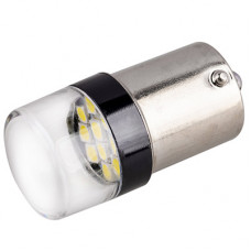 лампа диод S25 (P21W) 12V 10 SMD BA15s 1-конт Белая S08201527