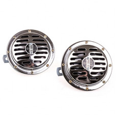 Сигнал звуковой дисковый SUPER HORN d=125 мм 12V 105dB металл S07601001