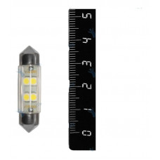 лампа светодиод 12AC-4SMD белая 12T11*36-W/4SMD