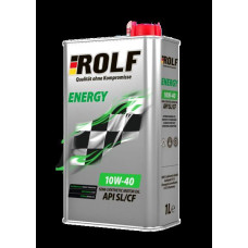 Масло ROLF Energy 10W40 A3/B4 SL/CF (1л) п/c жесть 322232