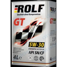 Масло ROLF GT 5W30 C3 SN/CF (4л) cинтетика жесть 322228