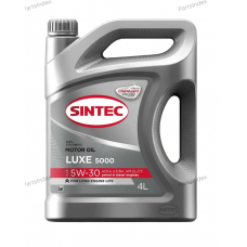 Масло Sintec 5/30 люкс 5000 SL/CF п/синт. 4л 600245