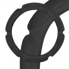 Оплетка SKYWAY Sponge classic 6 подушечек XL Черная замша S01101023