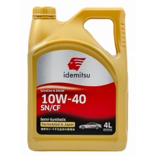 Масло моторное IDEMITSU 10W-40 SN/CF S-S 4л п/синт ( 30015045746, 30015049746)