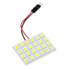 Панель светодиод, 12V 24 SMD диодов Белая SKYWAY S03301004