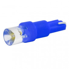 лампа диод T5(W1,2W) 12V 1 без цоколя 1-конт. синяя B/T5-1LED S08201382
