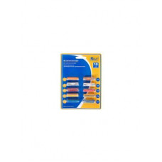 Предохранители цилиндр. KRAFT 10 шт (2х5А, 2х8А, 2х16А, 2х20А, 2х25А)