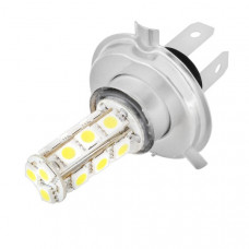 лампа диод H4 12V 18 SMD диодов 2-конт. белая S08201017