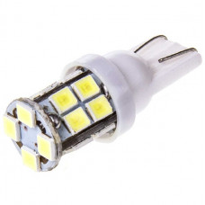 лампа диод T10(W5W) 12V 20 SMD диодов без цоколя 1-конт белая S08201110