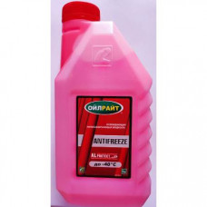 Антифриз ОйлРайт G12 -40C красный 1кг