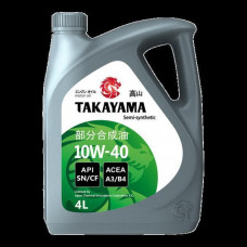 Масло моторное Takayama 10w-40, 4л п/синт