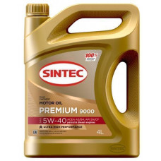 Масло Sintec 5/40 премиум 9000 A3/B4 SN/CF синтетическое 4 л 600107