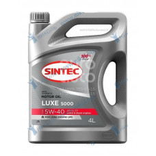 Масло моторное SINTEC LUXE 5000 SAE 5W-40 API SL/CF 4л п/синт 600237