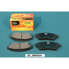 JBP0034 JD Колодки тормоз.перед. диск. / D2118