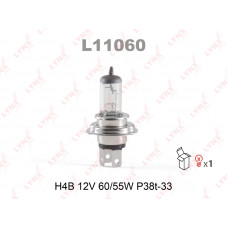 Лампа H4B 12V 60/55W LYNX L11060 ( спец.цоколь)