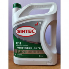 Антифриз SINTEC EURO G11 -40С 5л (зеленый)