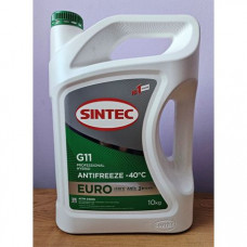 Антифриз SINTEC EURO G11 -40С 10л (зеленый)