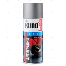Антигравий аэроз серый KUDO (520мл) KU5221