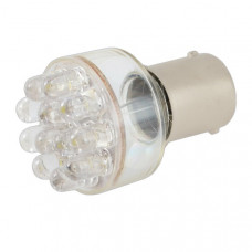 лампа светодиод 12-21-12LED  белая (1 конт) S08201045