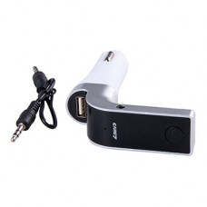 Модулятор CarG-7 USB, Micro SD, mini jack 3.5, bluetooth Серебро