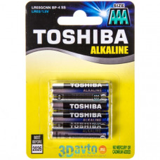 Батарейка AAA LR03 TOSHIBA алкалиновая